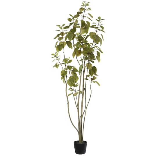 5ft. Potted Artificial Green Smoke Tree
